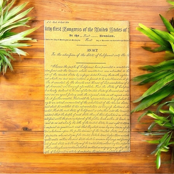 VINTAGE 1975 U.S. & California Constitution Book Historical Document Collection - Picture 2 of 12